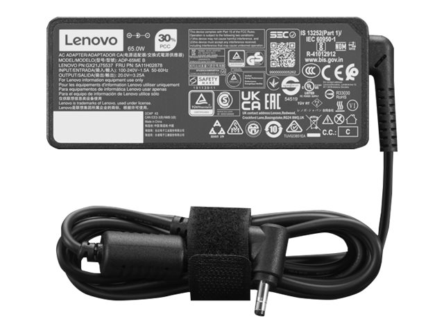 Lenovo 4X21K07722 power adapter/inverter Indoor 65 W Black