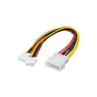 ShiverPeaks BS78234-HQ - 0,2 m - Molex (4-pin) - 2 x Molex (4-pin) - M�nnlich - Weiblich - Gerade