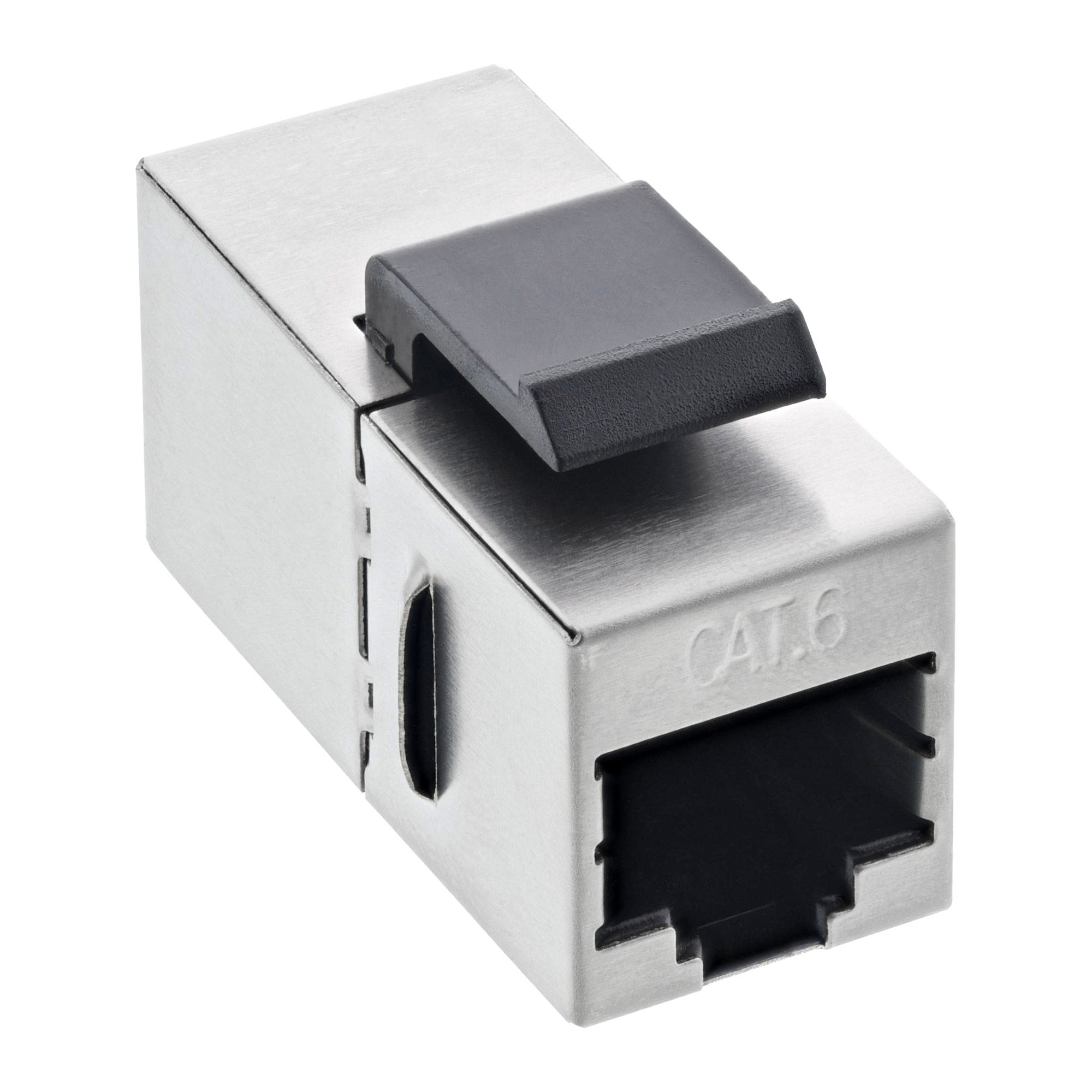 InLine Snap-In (Keystone), RJ45 femmina / femmina, Cat.6, STP (bulk)