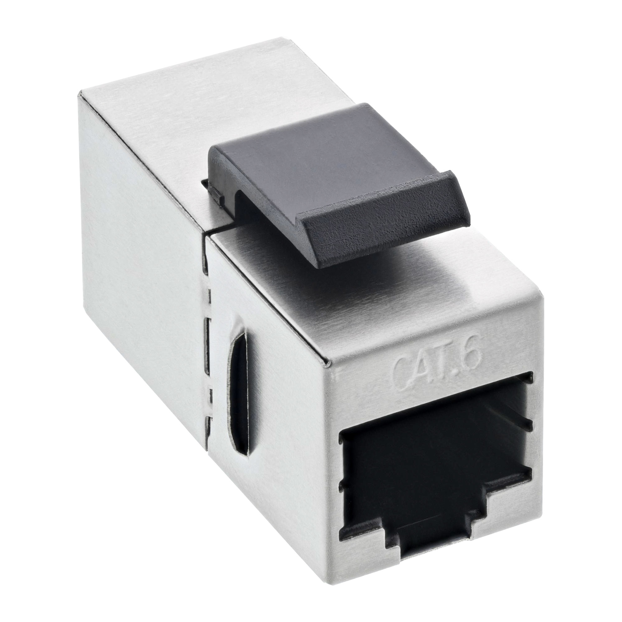 InLine Snap-In (Keystone), RJ45 femmina / femmina, Cat.6, STP (bulk)