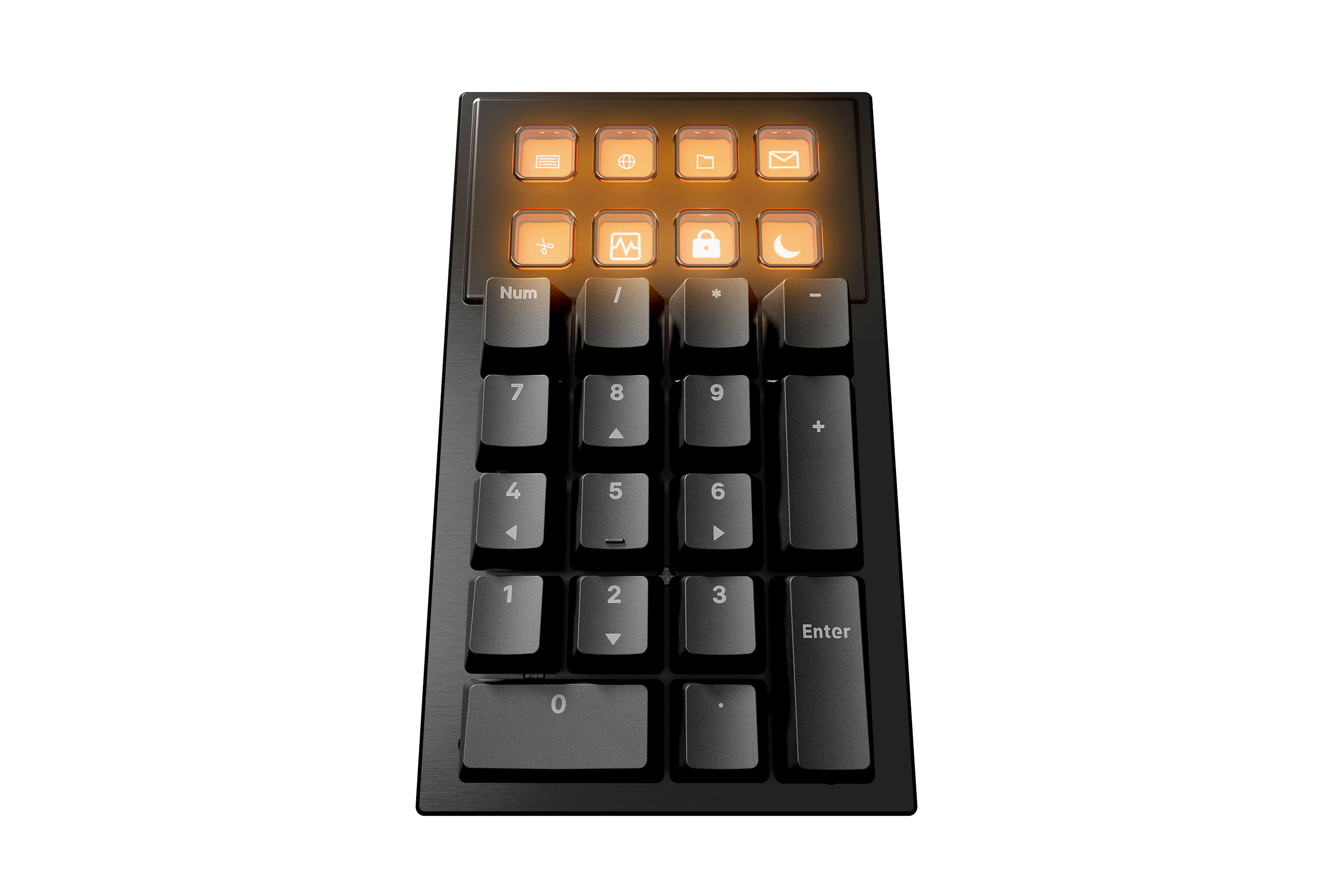 be quiet! Dark Mount Silent Linear DE ISO tastiera Gaming USB QWERTZ Tedesco Nero