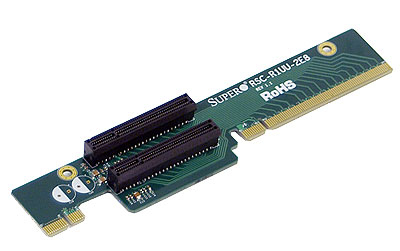 Supermicro RSC-R1UU-2E8 interface cards/adapter