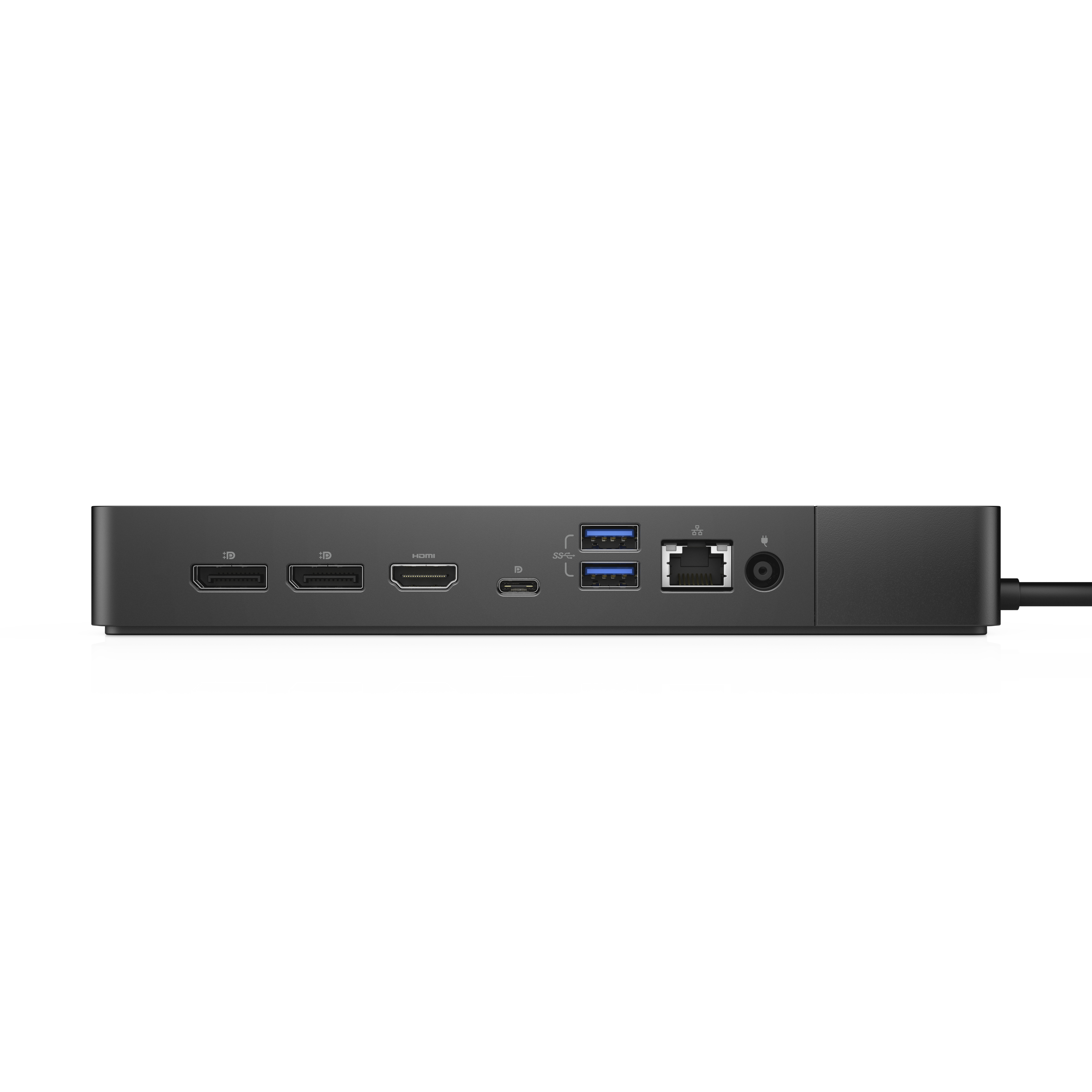 DELL WD19S-180W (without AC adaptor) Avec fil USB 3.2 Gen 2 (3.1 Gen 2) Type-C Noir