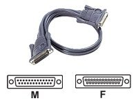 ATEN Daisy Chain Cable, 15m cable para video, teclado y ratn (kvm) Negro