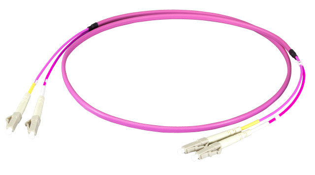 EFB Elektronik O0319FT fibre optic cable 3 m LC OM4 Violet