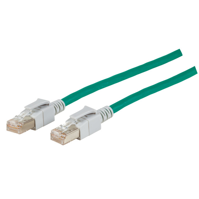 EFB Elektronik RJ45 S/FTP Cat6a networking cable Green 1 m S/FTP (S-STP)