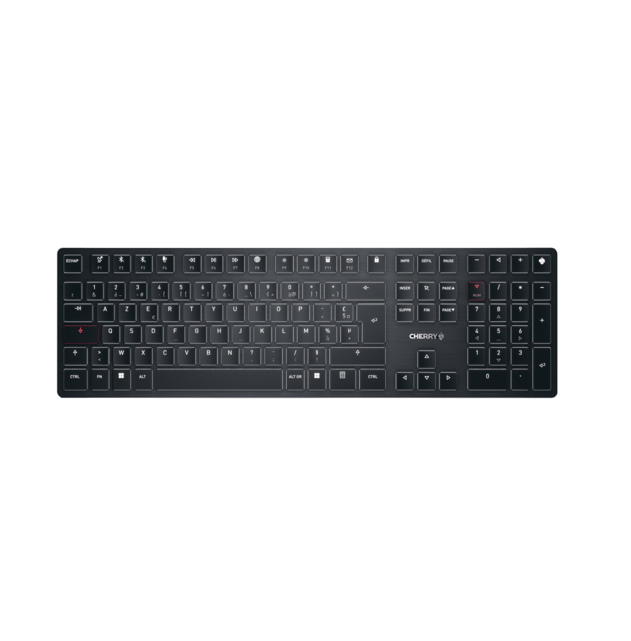 Cherry KW X ULP - Tastatur - hintergrundbeleuchtet