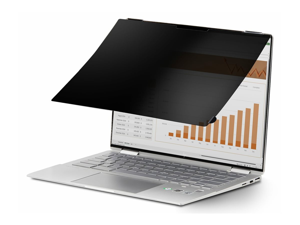 StarTech.com 14-inch 16:10 Touch Privacy Screen, Anti-Glare Privacy Filter, Laptop Monitor Screen Protector with +/- 30 Deg. View Angle, Flip-Over - 51% Blue Light Reduction (14LT6-PRIVACY-SCREEN)