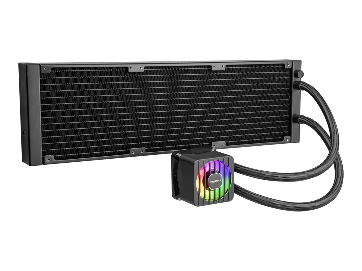 Enermax LIQMAXFLO 420mm CPU AIO Fl�ssigkeitsk�hler - Xtreme Doppelkammerpumpe- VRM