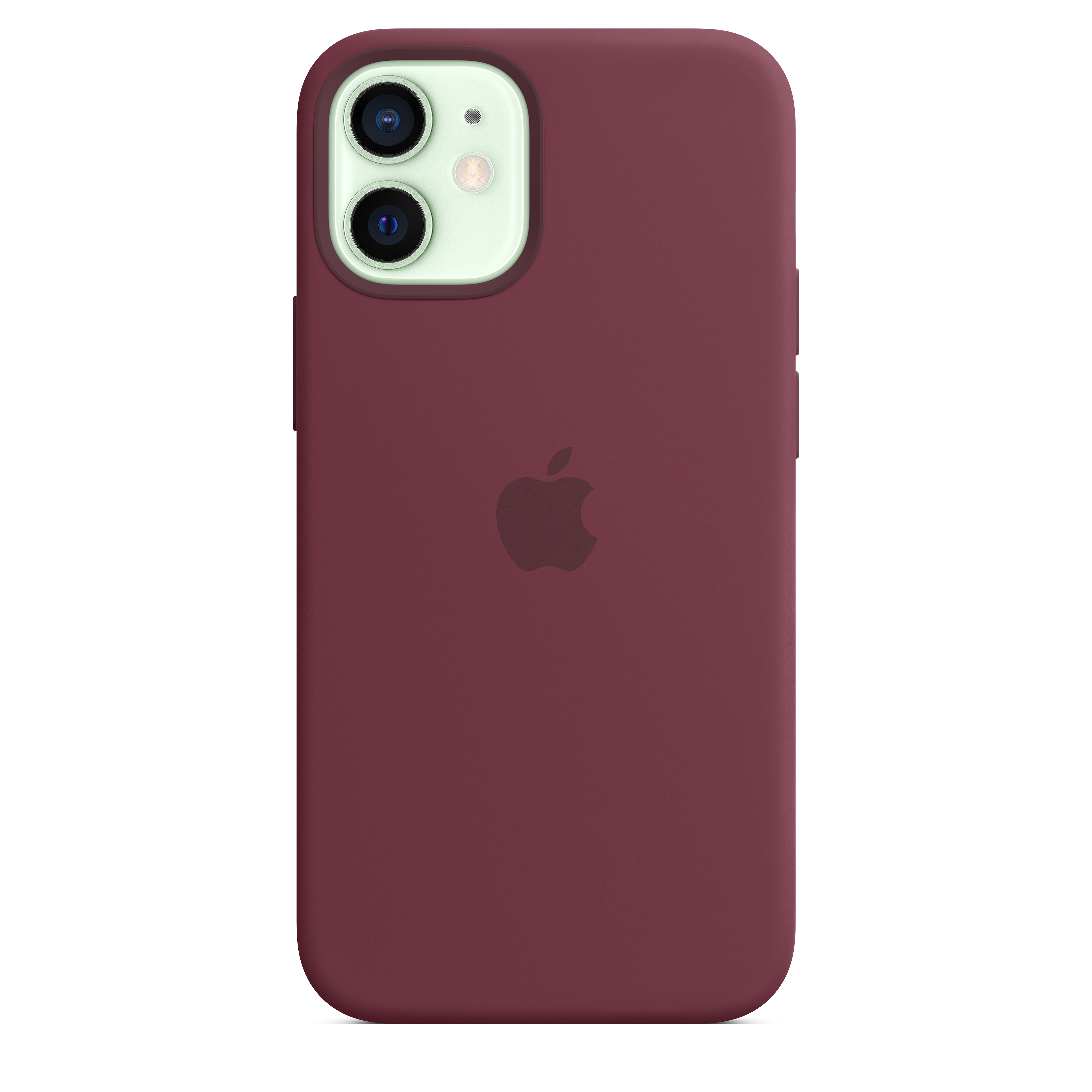 Apple iPhone 12 mini Silicone Case with MagSafe - Plum
