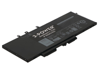 2-power Main Battery Pack Dell Latitude 5580 Precision 3520 - Batterie - 62 mAh