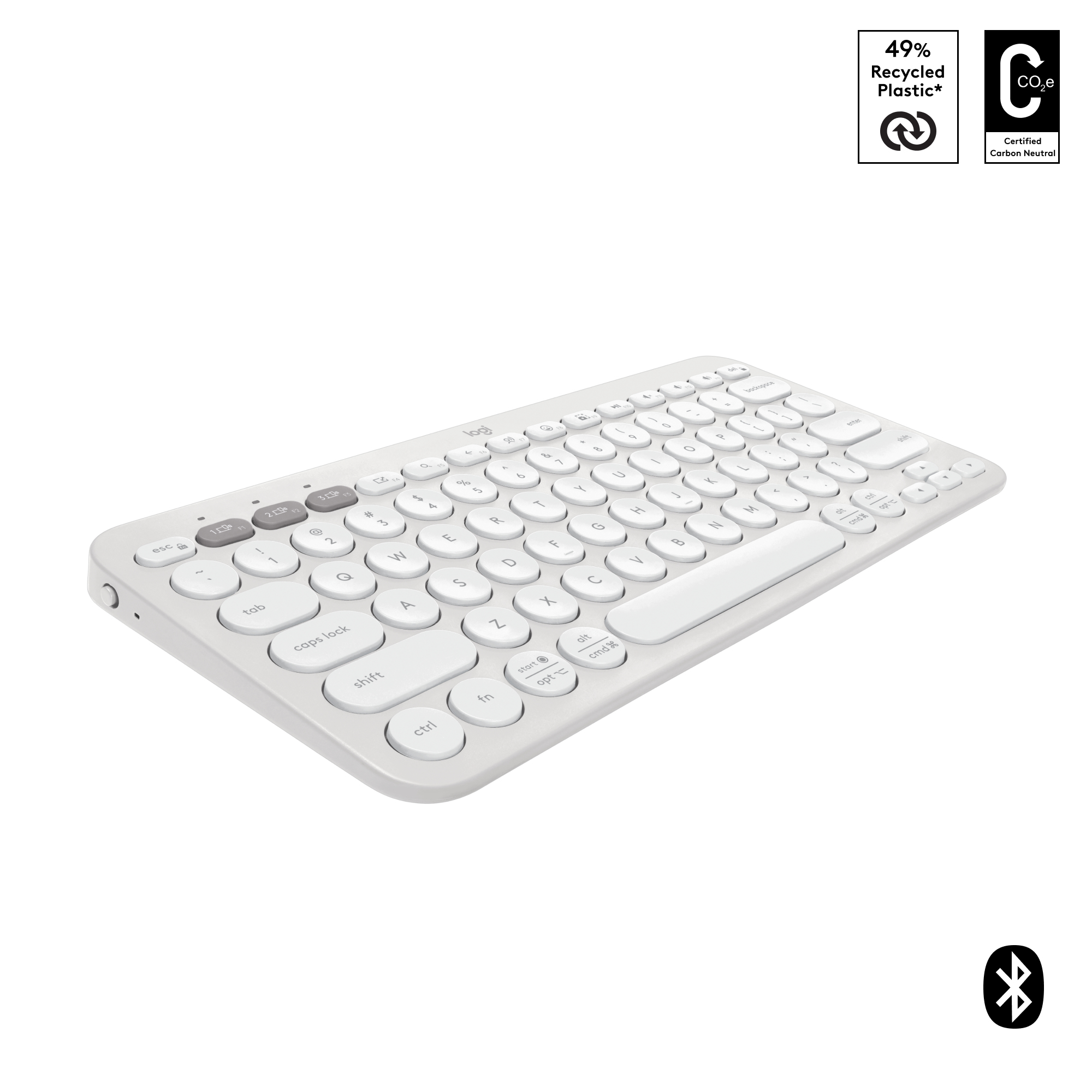 Logitech Pebble Keys 2 K380s - Tastatur - kabellos