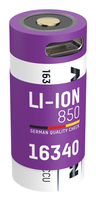 Ansmann 16340 Li-Ion Akku 850mAh 3.6V Micro USB Eingang 1300-0015