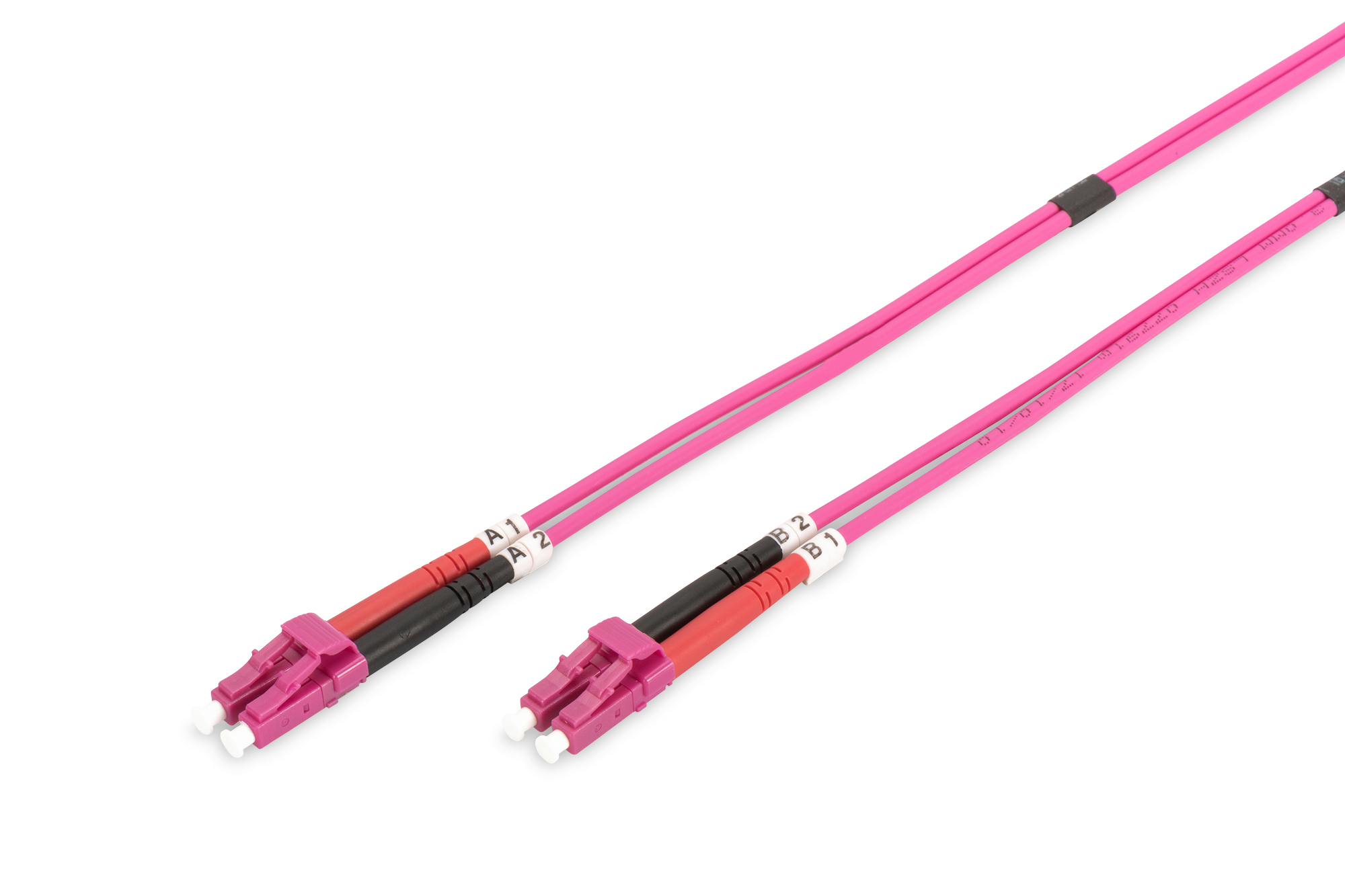 Digitus Cble de brassage multimode  fibre optique, OM4, LC / LC