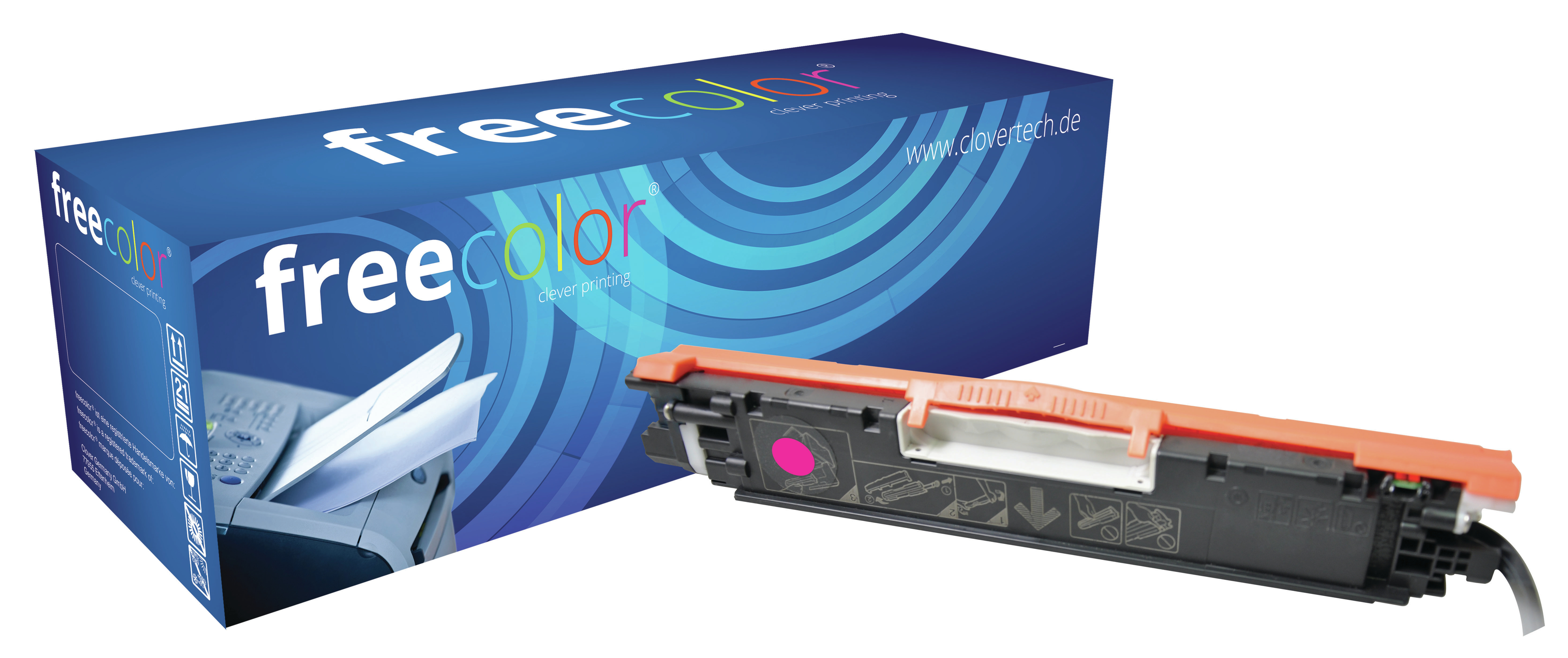 Freecolor 1025M-FRC Cartouche de toner 1 pice(s) Magenta