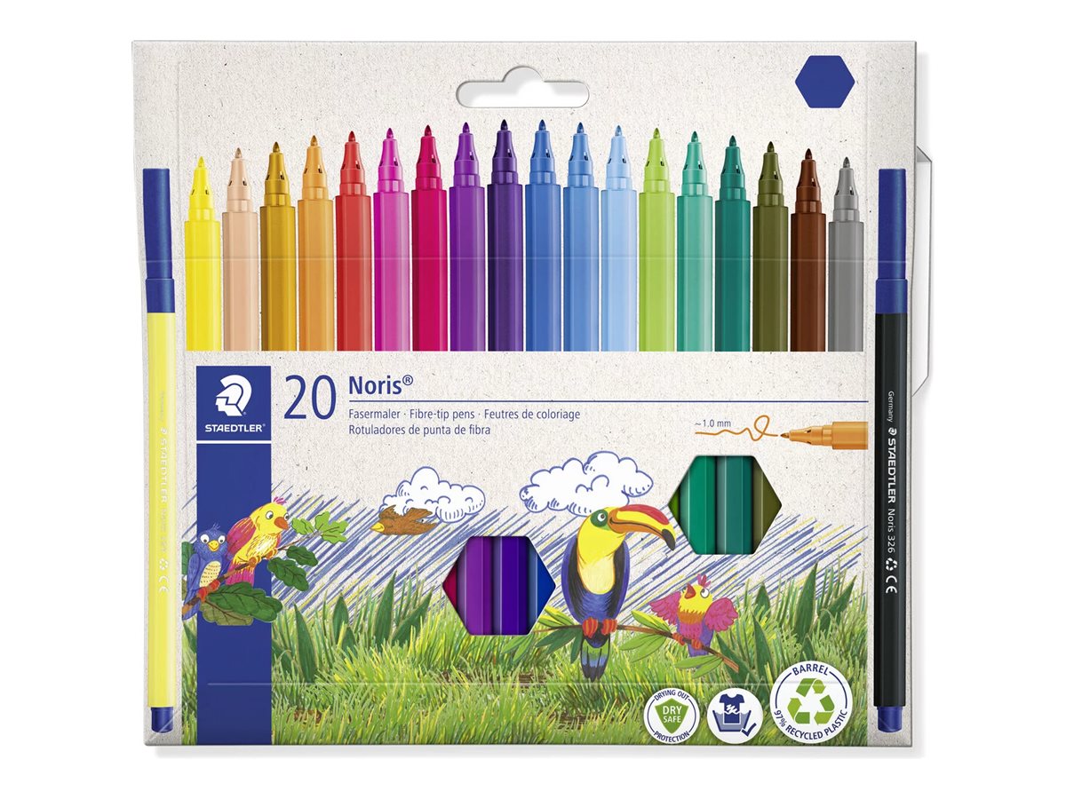 STAEDTLER Fasermaler 326 C20 20 St.