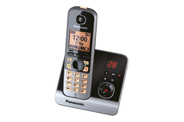 Panasonic KX-TG6721GB - Schnurlostelefon - Anrufbeantworter mit Rufnummernanzeige