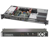 Supermicro A+ Server 5019D-FTN4 Rack (1U) Black