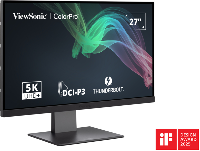 Viewsonic VP2788-5K pantalla para PC 68,6 cm (27) 5120 x 2880 Pixeles 5K Ultra HD LED Negro