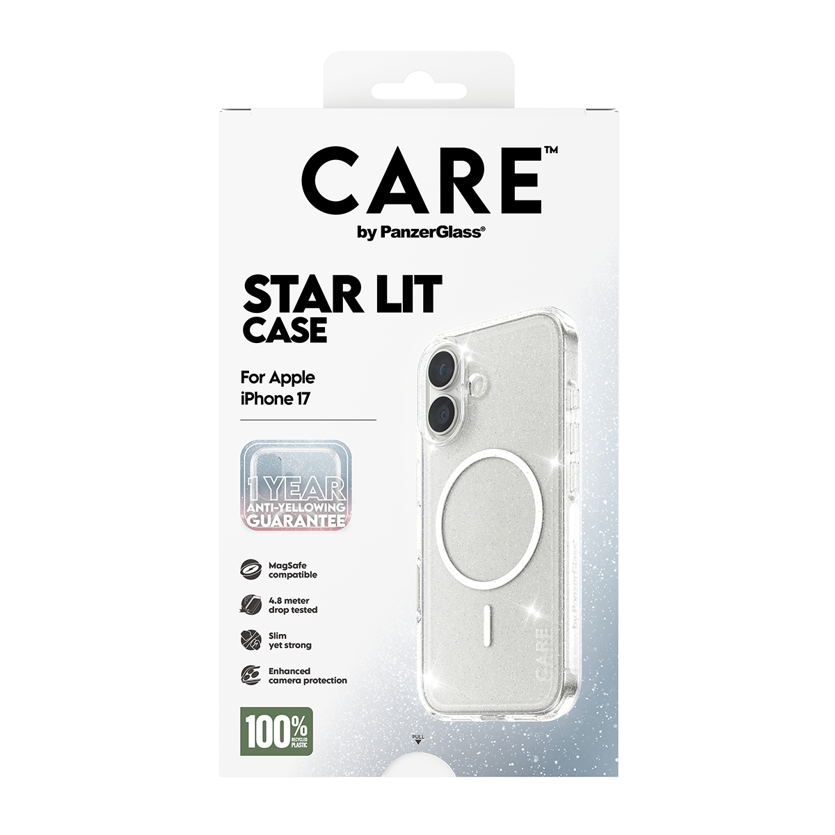 PanzerGlass CARE by � Flagship Case Urban Explorer Star Lit w. White MagSafe iPhone 17