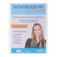 Pagna Office Sichtbuch DIN A4 20 Hllen wei