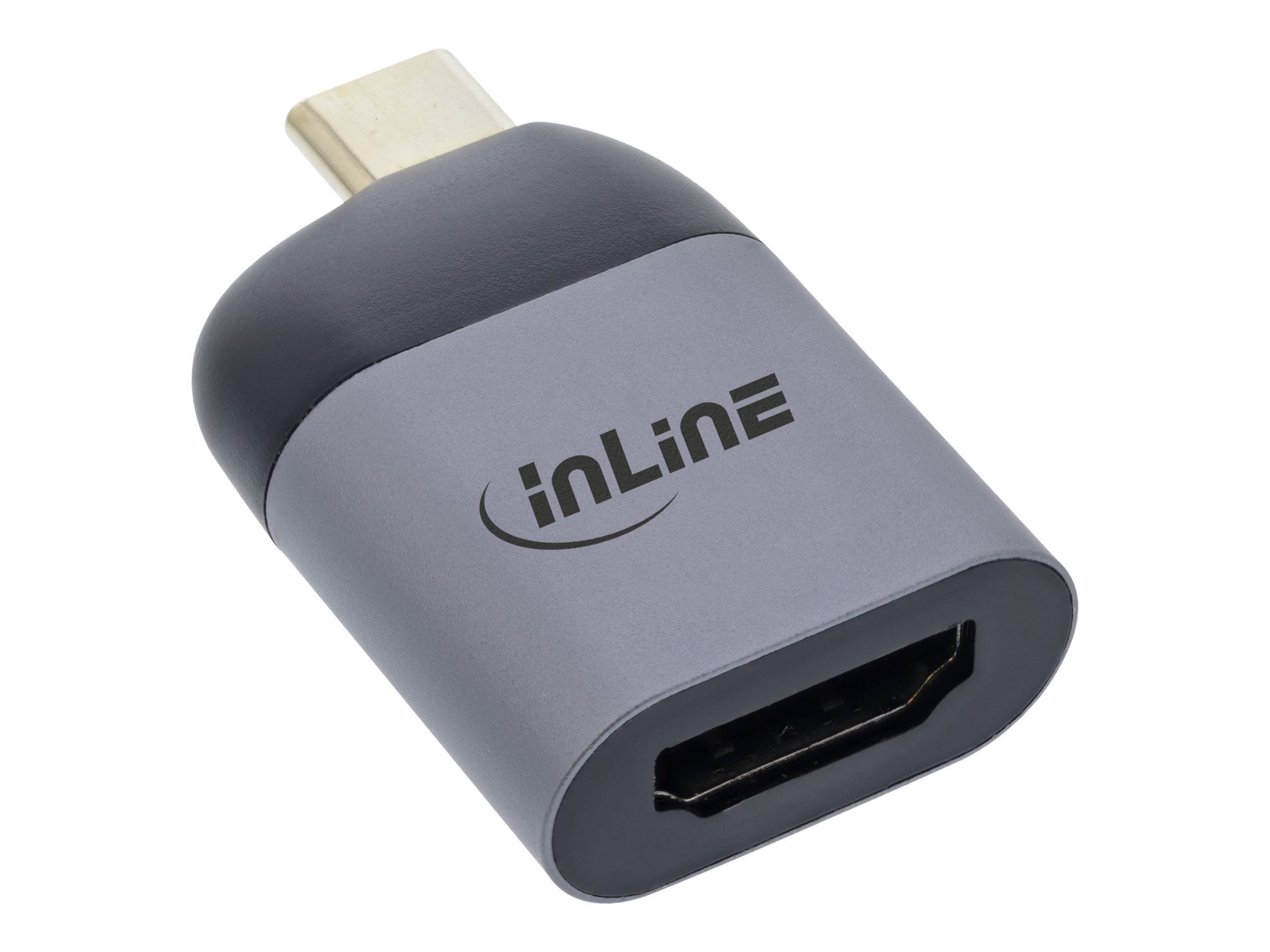 InLine USB Display Converter, USB Type-C male to HDMI female, 4K60Hz