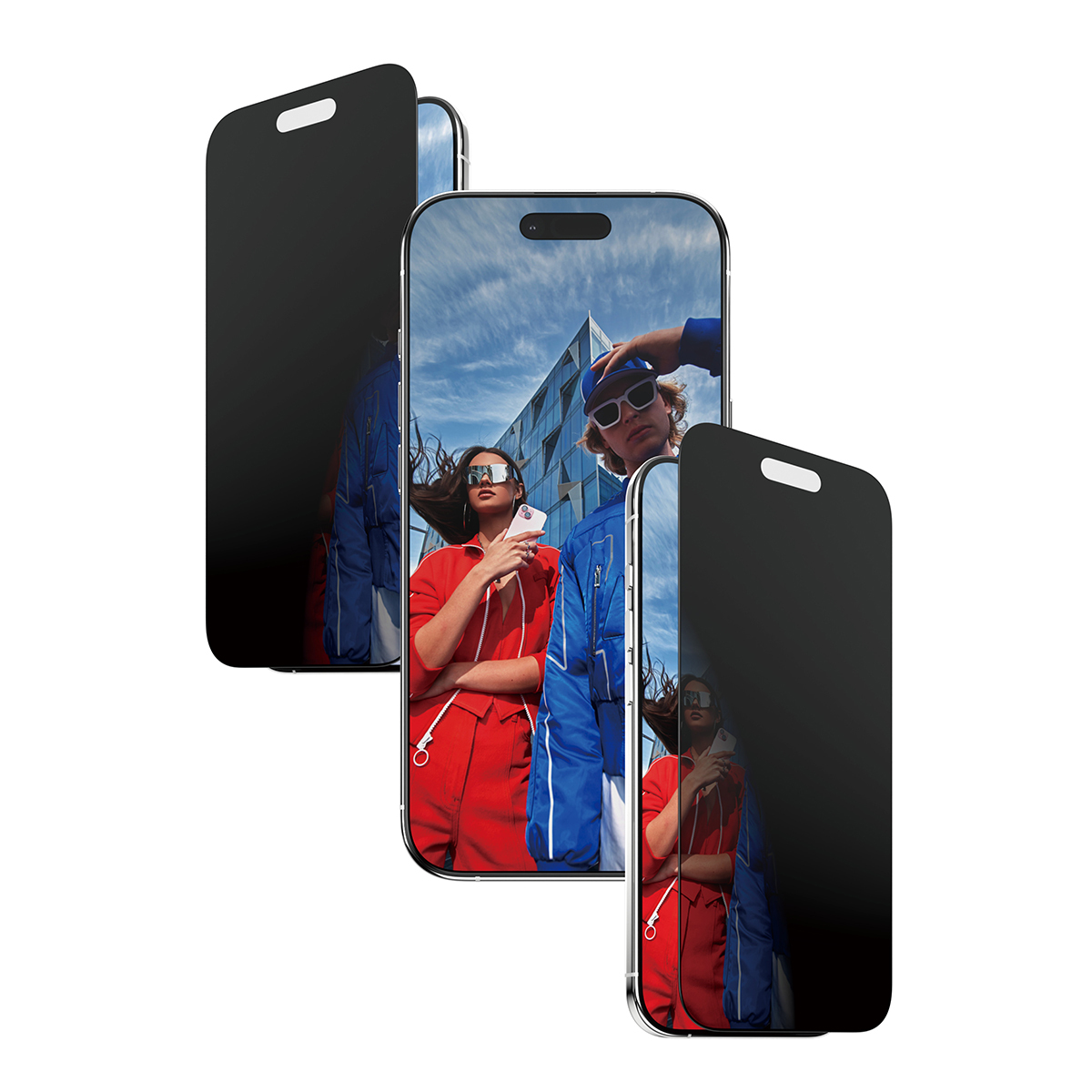 PanzerGlass 2-Way Privacy Screen Protector iPhone 17 Air Ultra-Wide Fit