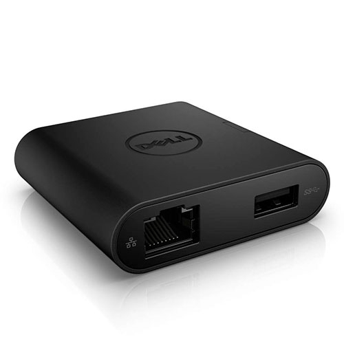 Dell DA200 - Externer Videoadapter - USB-C - D-Sub, HDMI