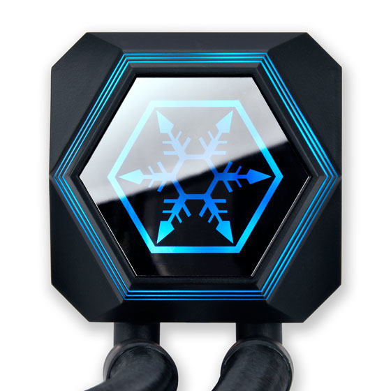 Silverstone PF240-ARGB Processor All-in-one liquid cooler 12 cm Black 1 pc(s)