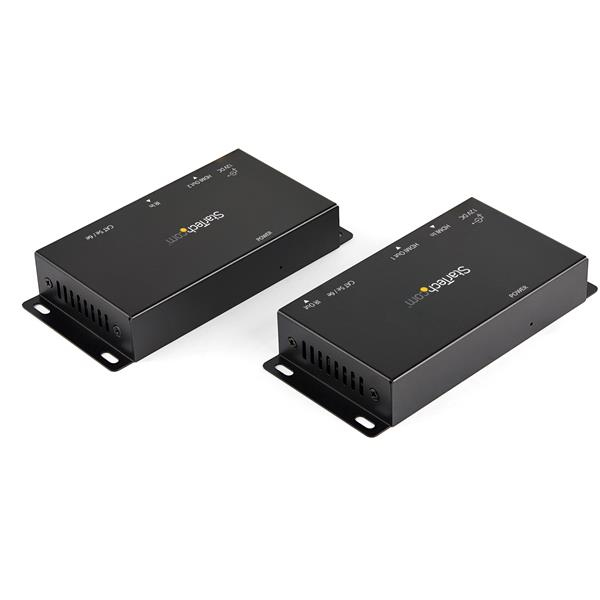 StarTech.com ST12MHDLNV HDMI over Ethernet Extender (1080p, 150m, IP, LAN, HDMI Balun, Eingebauter Splitter, CAT5e oder CAT6)
