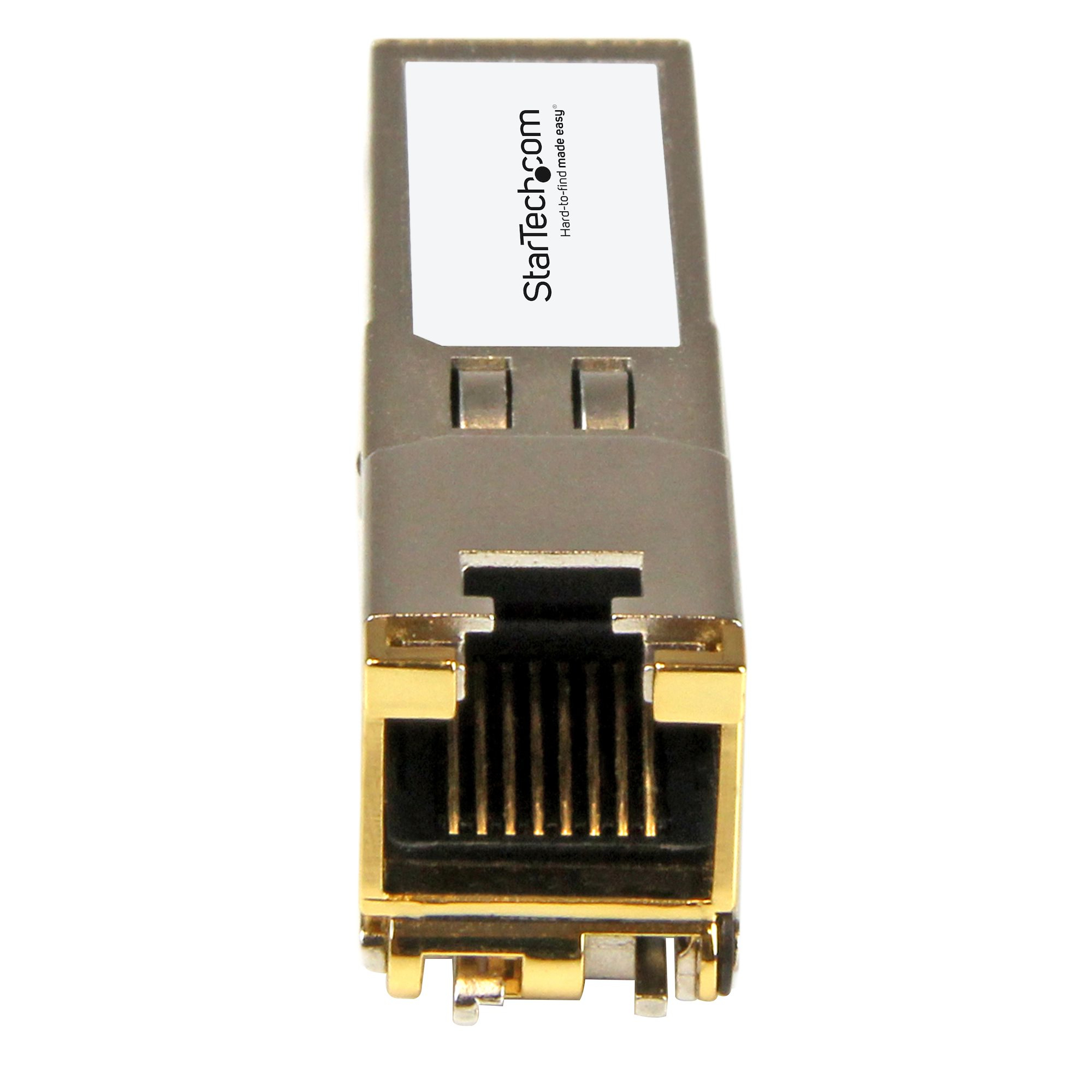 StarTech.com PLUS-T-ST Transceiver Modul (SFP+ Module, 100/1000/10000Base-TX Palo Alto Networks kompatibel, Kupfer, RJ-45 Kupfer mit DDM)