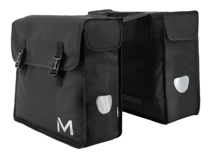 Mobilis Bike - Bike Double Pannier Bag 2x 15L 14-15.6 Black