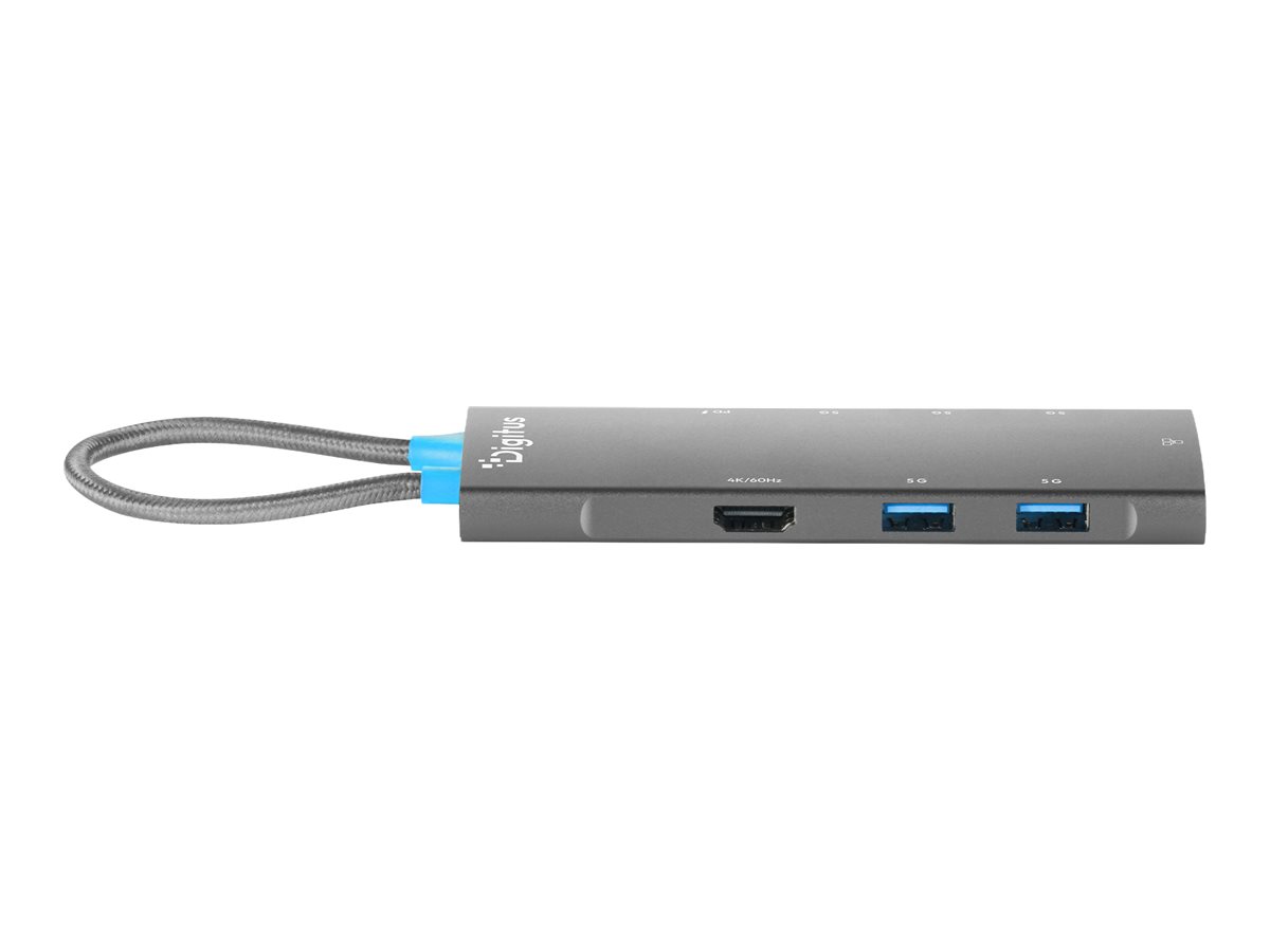Digitus Estaci�n de acoplamiento USB-C, 8 puertos