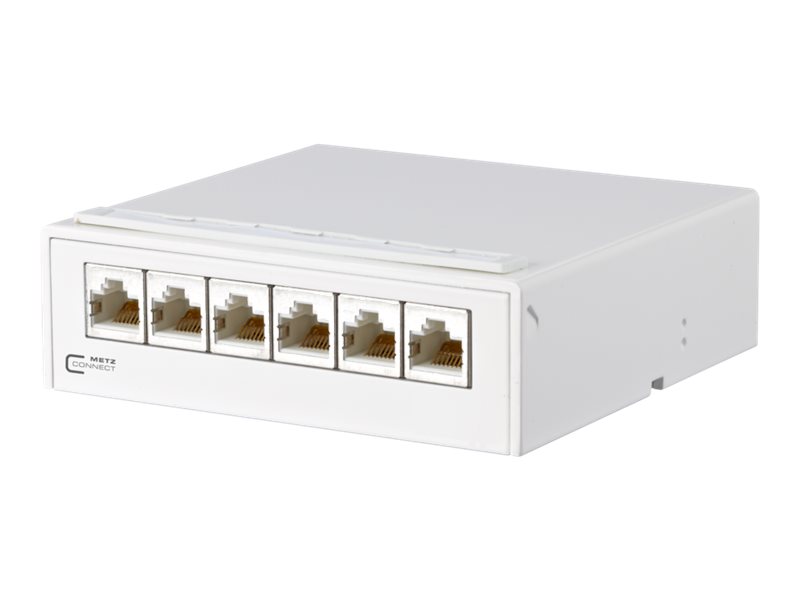 METZ CONNECT E-DAT - Patch Panel - RJ-45 X 6