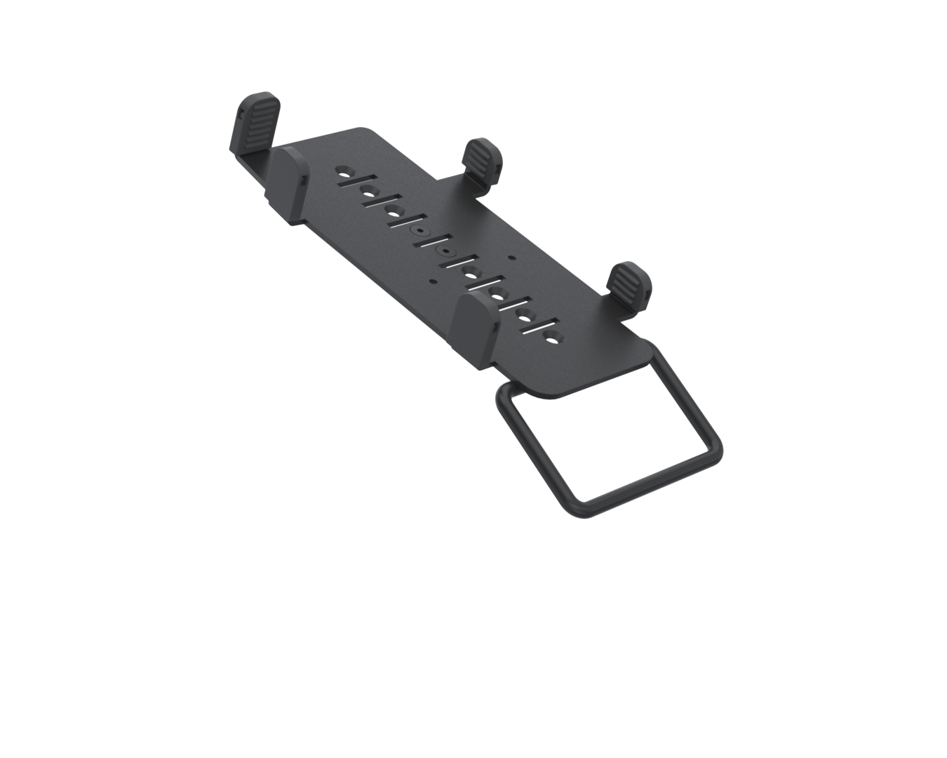 Ergonomic Solutions SpacePole Payment VER171-MH-02 accessorio di sistema POS Nero Metallo
