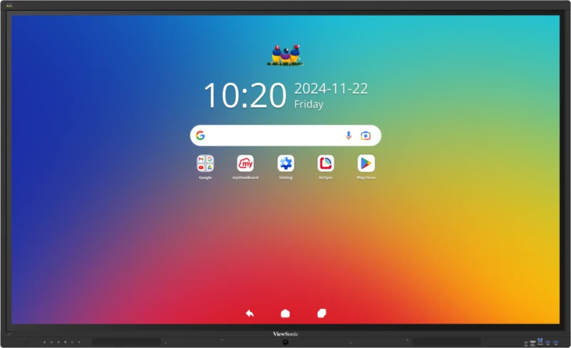 Viewsonic IFP6541-1-1C pizarra blanca interactiva 165,1 cm (65) 3840 x 2160 Pixeles Pantalla t�ctil Negro