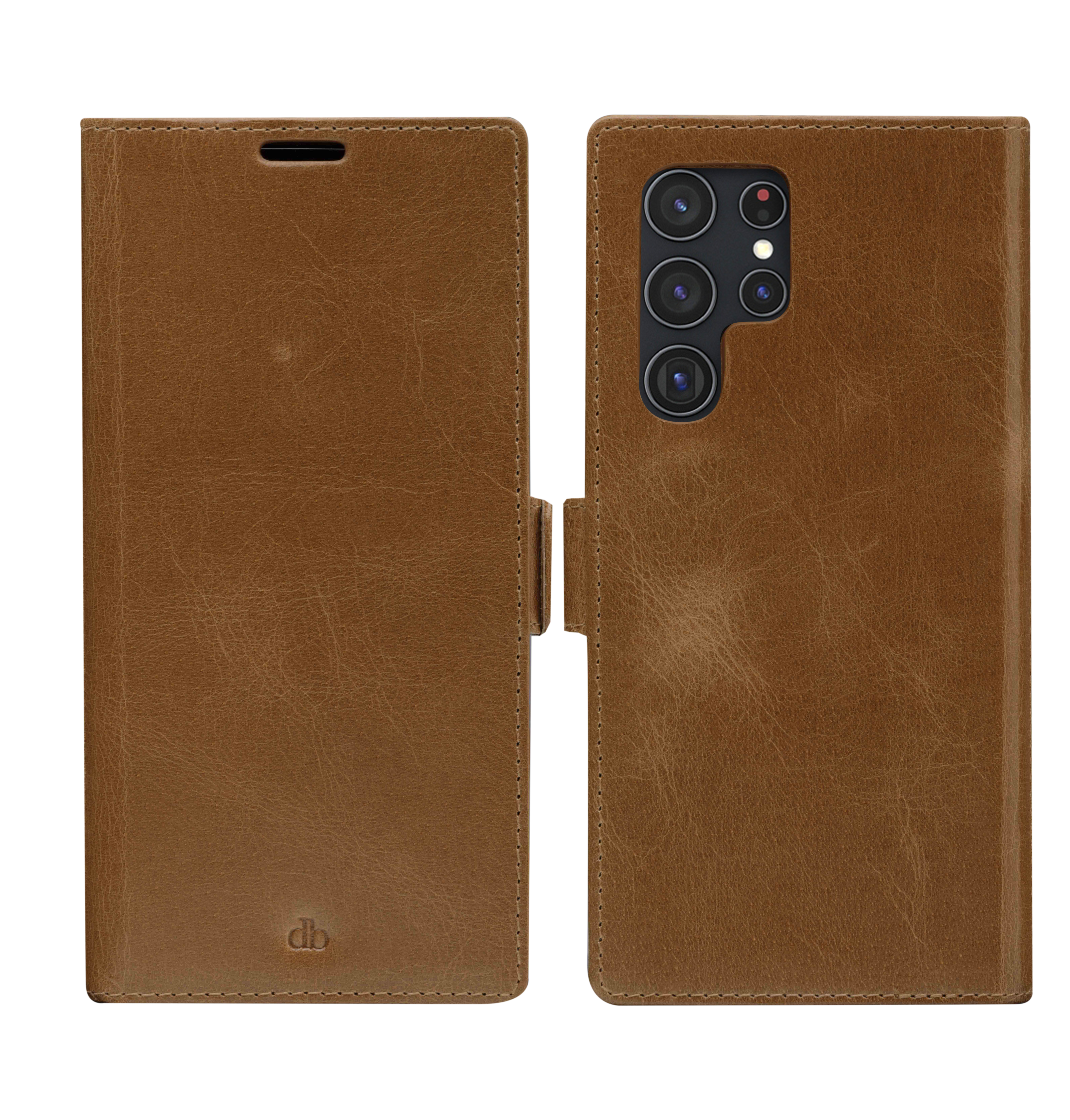 dbramante1928 Lynge custodia per cellulare 17,3 cm (6.8) Custodia a libro Marrone chiaro