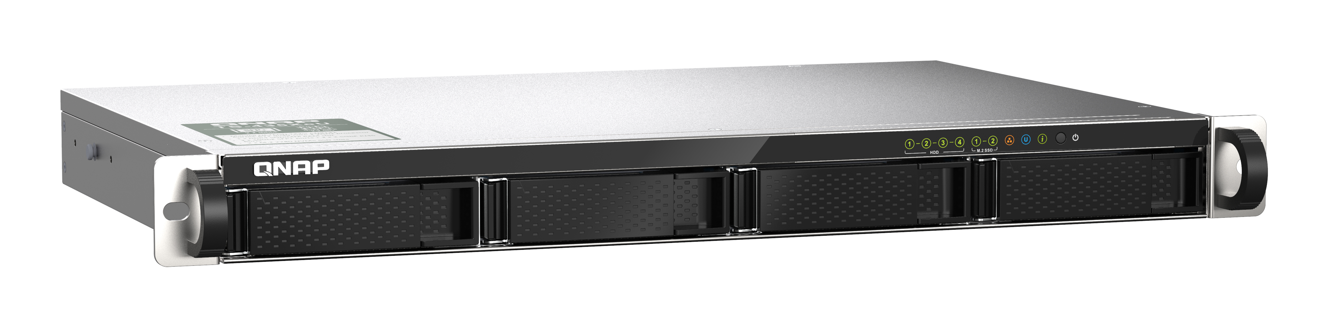 QNAP TS-435XeU - NAS-Server - 4 Schchte - Rack