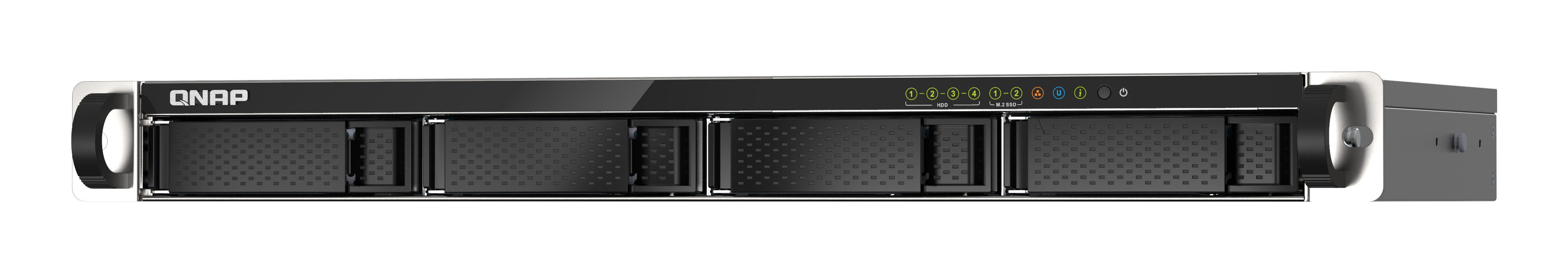 QNAP TS-435XeU - NAS-Server - 4 Schchte - Rack