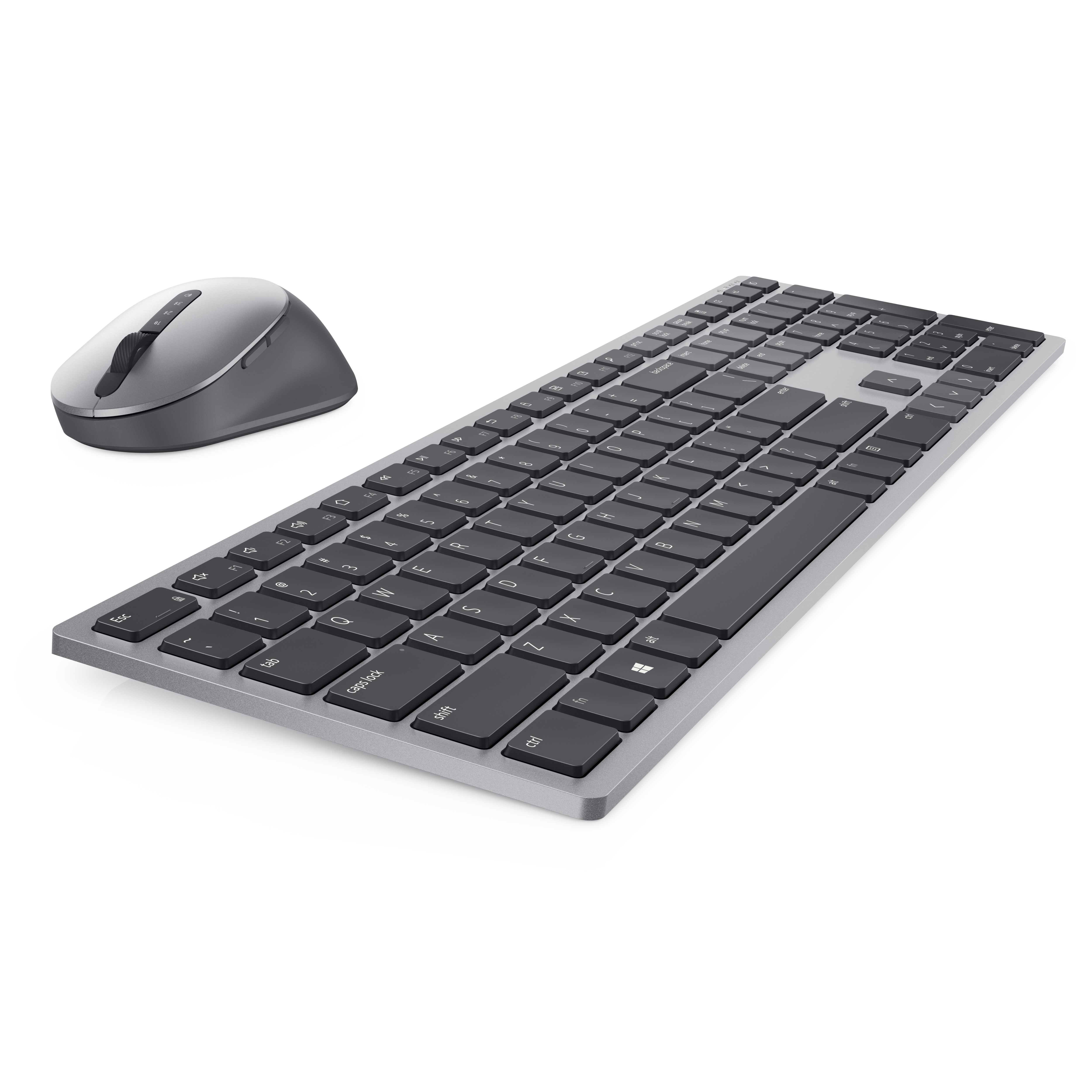 DELL KM7321W teclado Rat�n incluido RF Wireless + Bluetooth QWERTY Ingl�s del Reino Unido Gris, Titanio