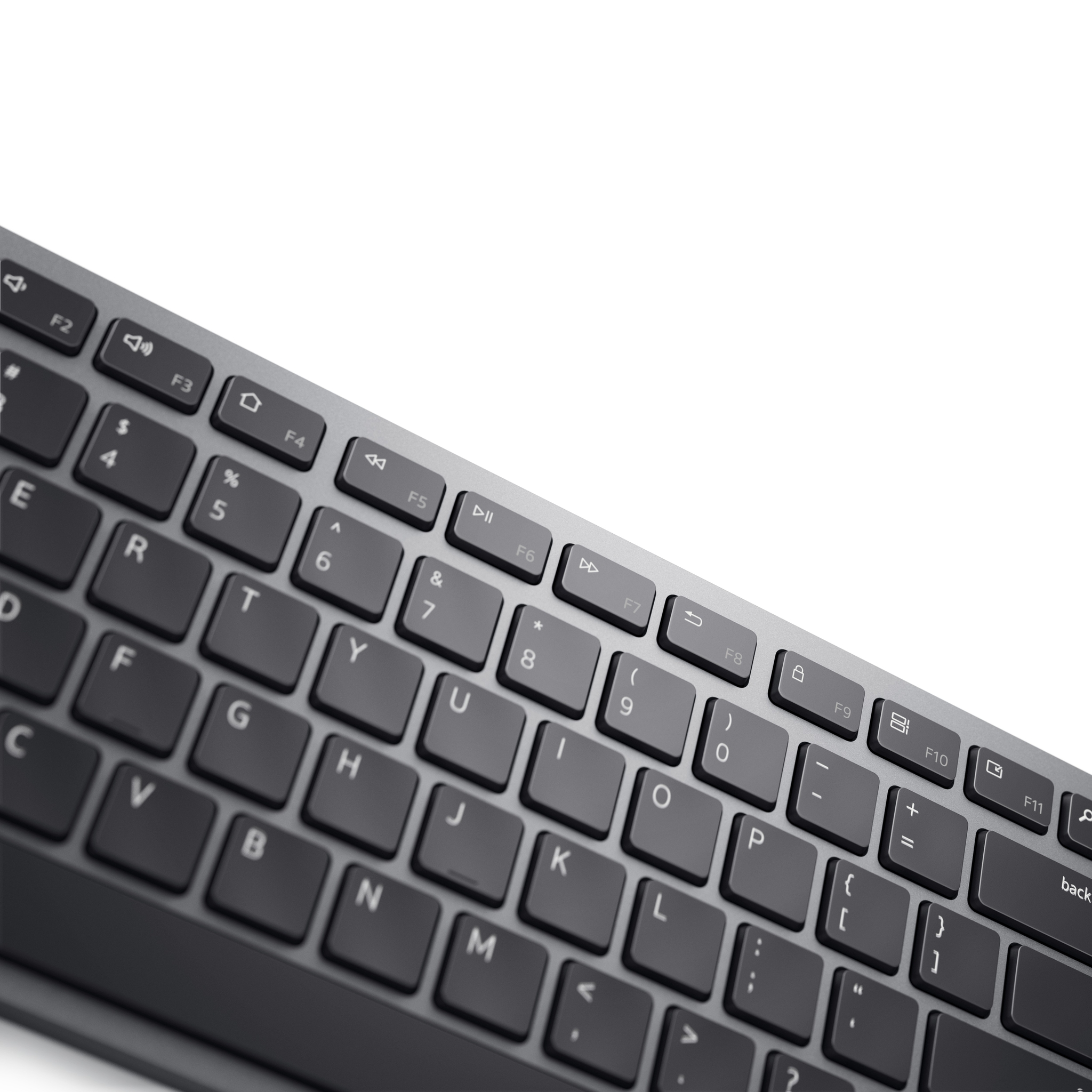 DELL KM7321W teclado Rat�n incluido RF Wireless + Bluetooth QWERTY Ingl�s del Reino Unido Gris, Titanio