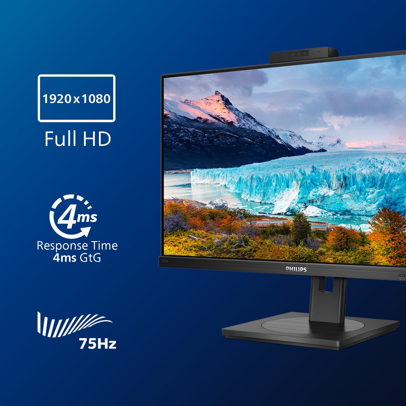 Philips S Line 272S1MH/00 LED display 68,6 cm (27) 1920 x 1080 Pixel Full HD Nero