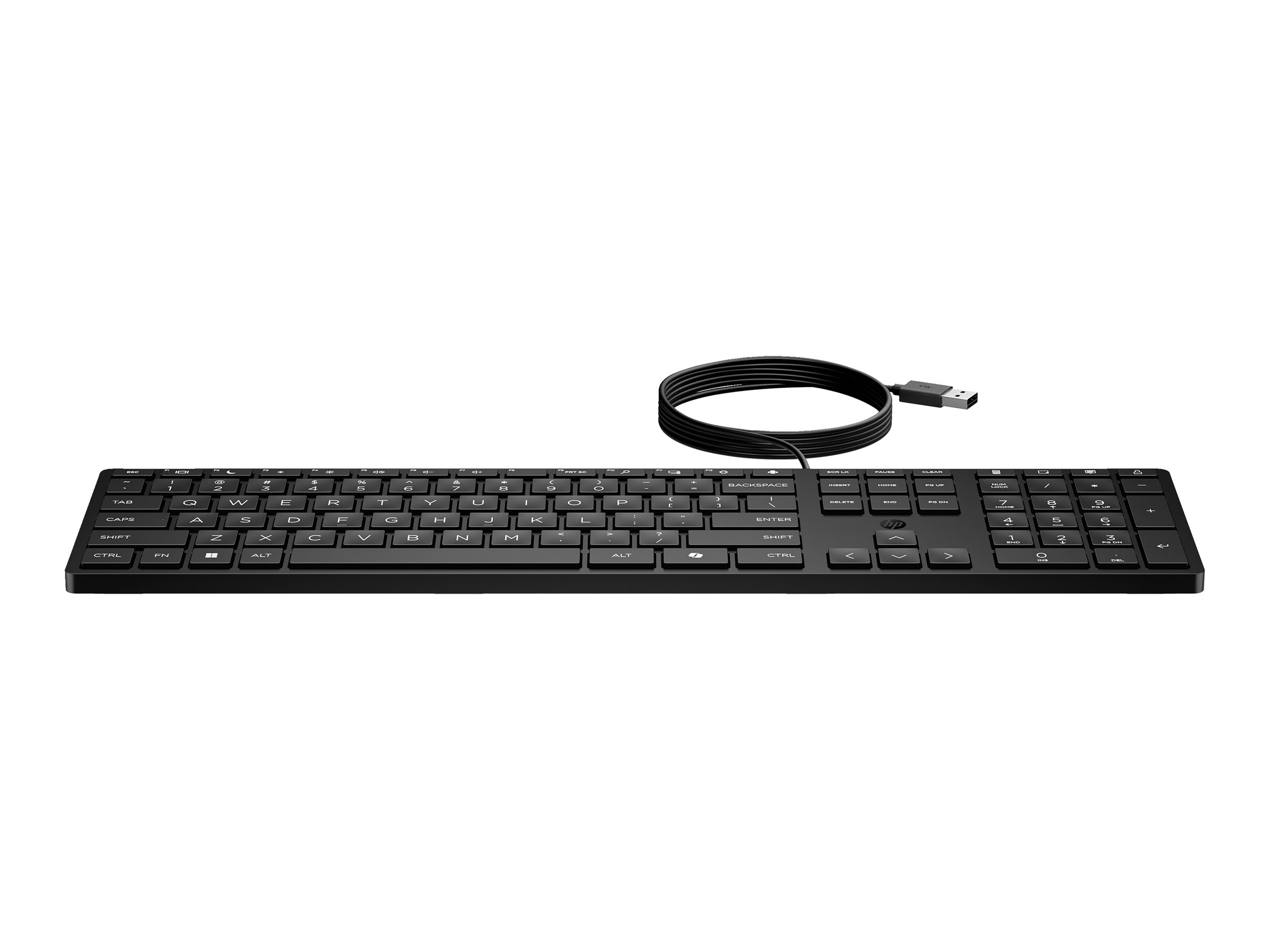 HP Desktop 320K - Tastatur - USB - Pan-Nordic