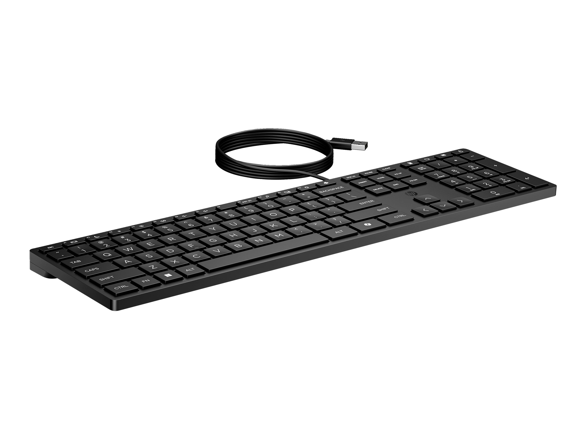 HP Desktop 320K - Tastatur - USB - Pan-Nordic