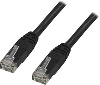Deltaco TP-611S - 1,5 m - Cat6 - U/UTP (UTP) - RJ-45 - RJ-45