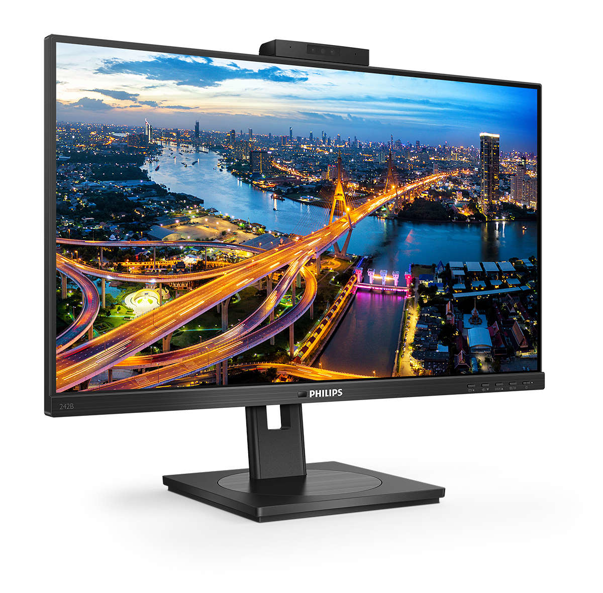 Philips B Line 242B1H/00 LED display 60,5 cm (23.8) 1920 x 1080 pixels Full HD Noir