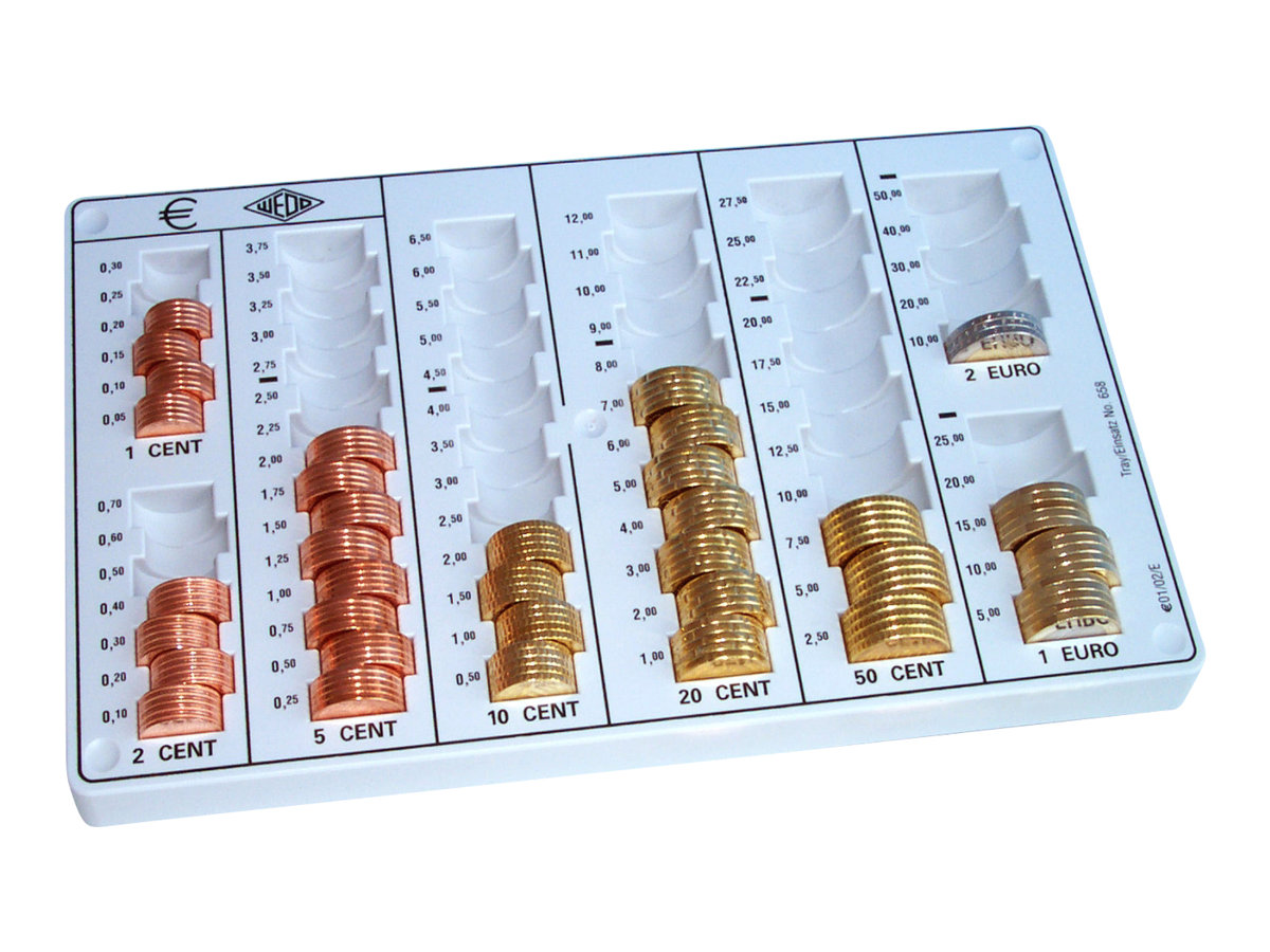 WEDO ECO I - Z�hlbrett - Hellgrau - f�r P/N: