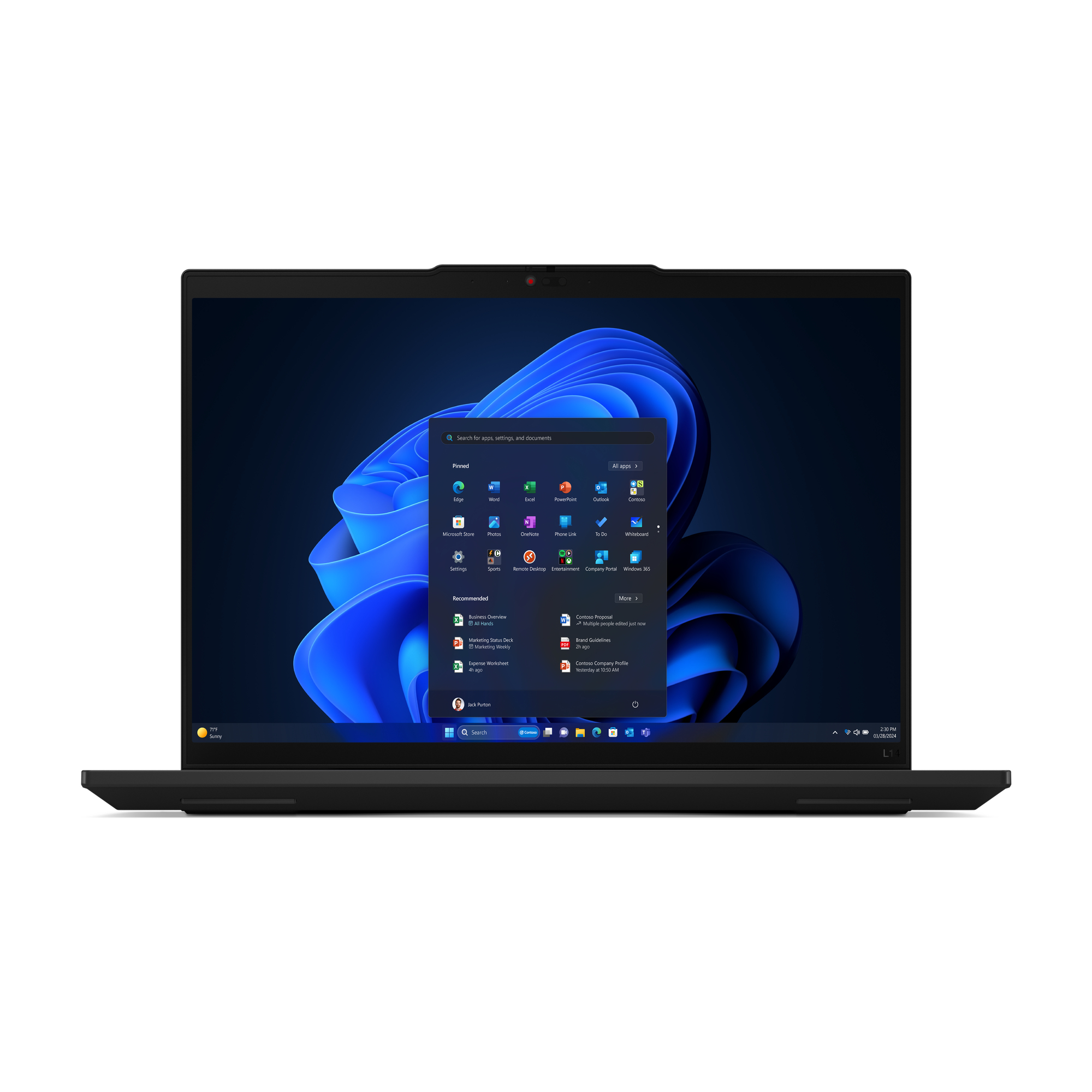 Lenovo ThinkPad L14 - 14 Notebook - Core Ultra 7 1,2 GHz 35,56 cm