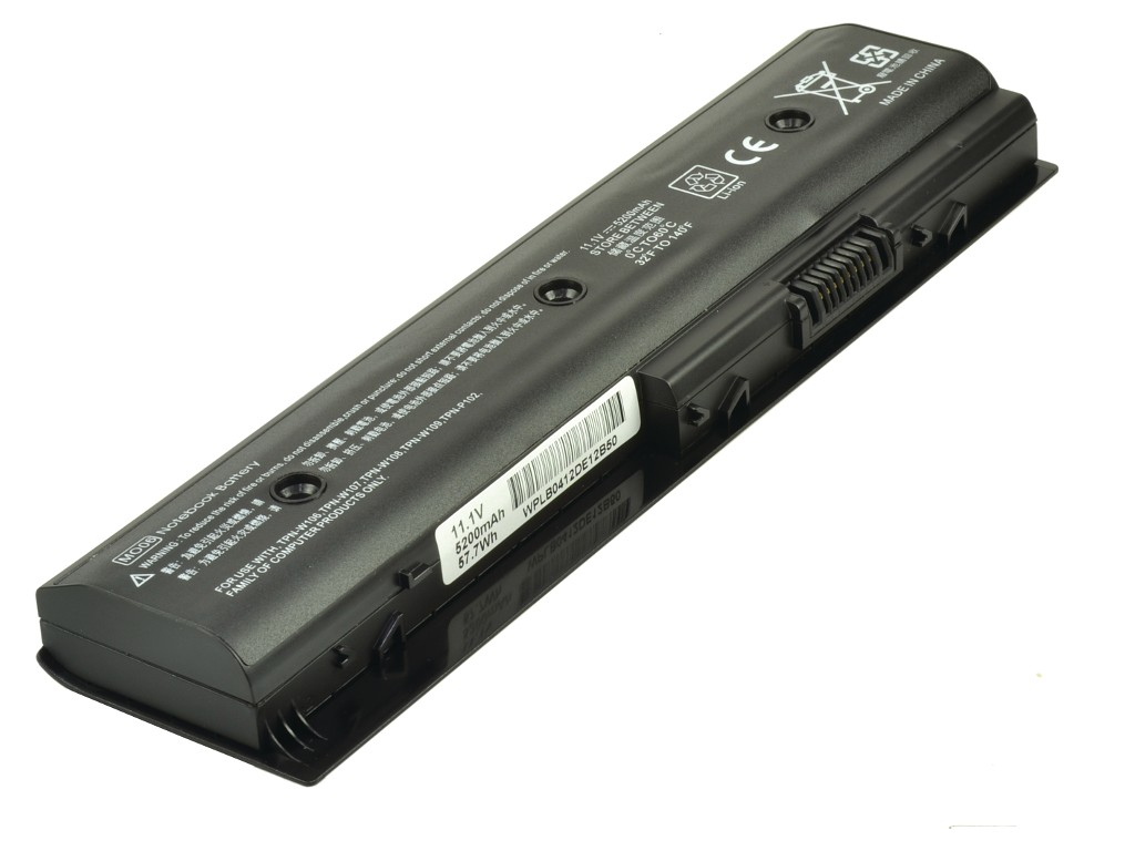 2-Power 10.8v 5200mAh Li-Ion Laptop Battery