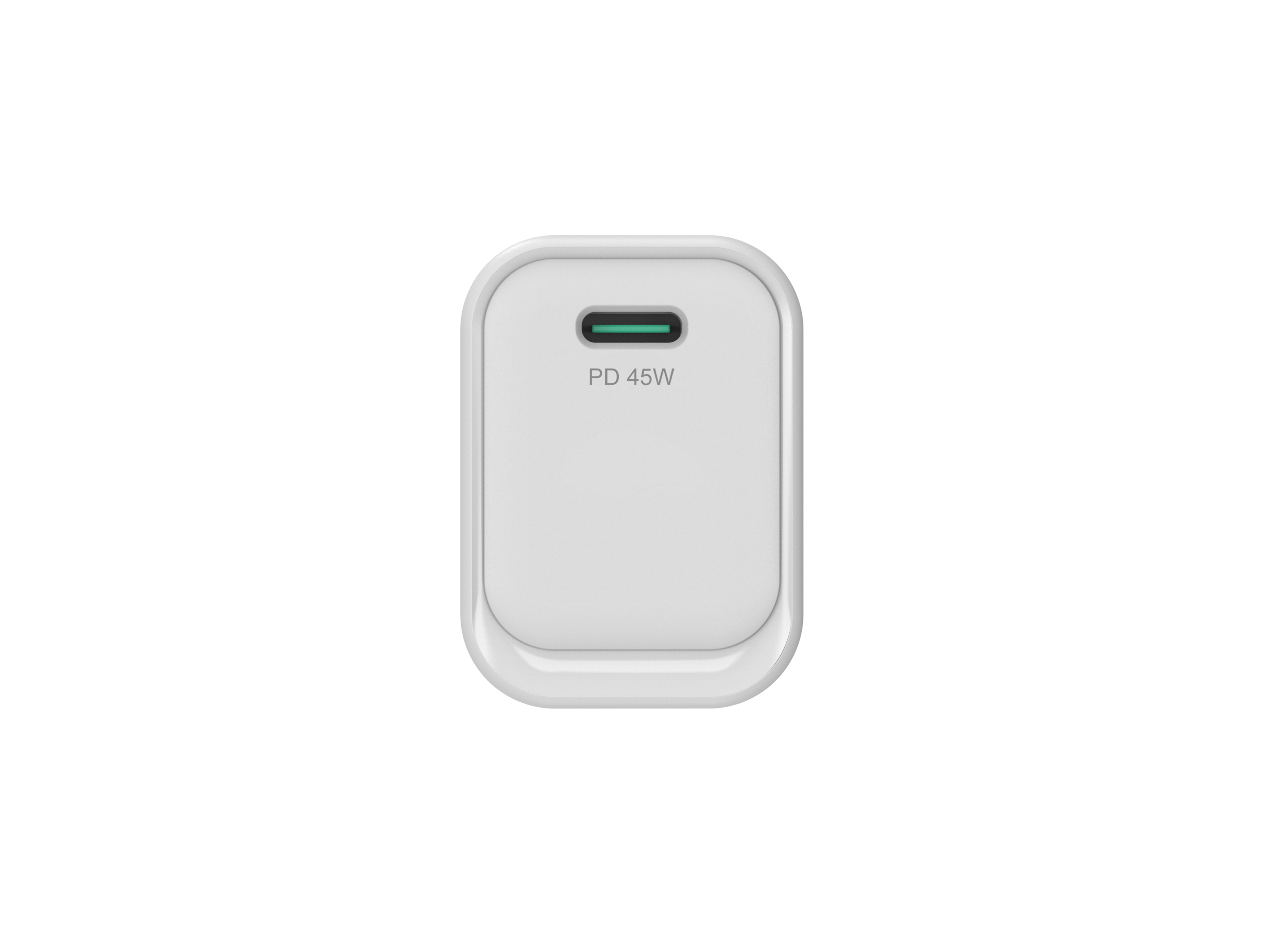 Conceptronic ALTHEA19W45 cargador de dispositivo m�vil Universal Blanco Corriente alterna Carga r�pida Interior